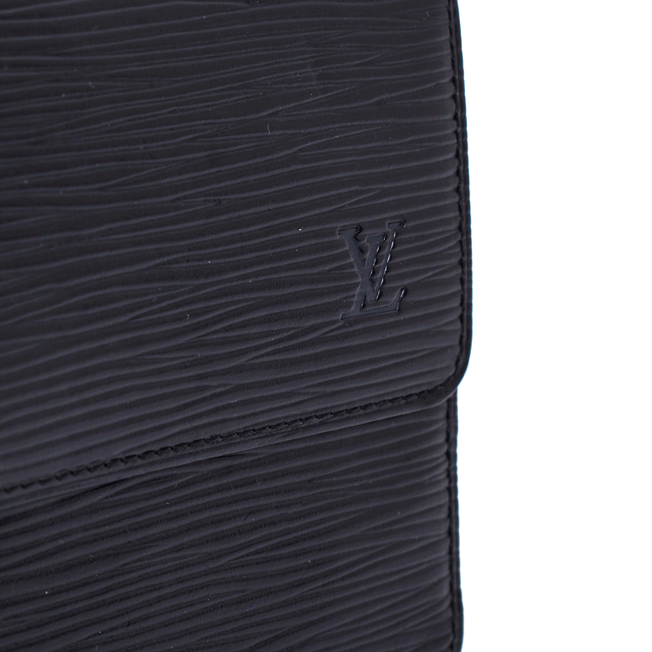 Louis Vuitton - Black Epi Leather Sarah Wallet